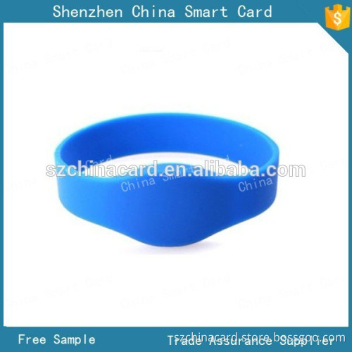 14443 15693 13.56mhz 125khz PVC medical alert rfid bracelets
